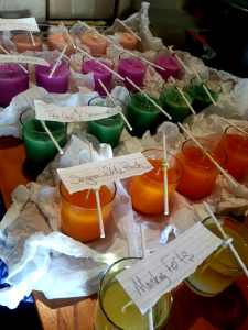 Eco Soy Candles available at the Wax & Things Boutique located in the Bayfair Center