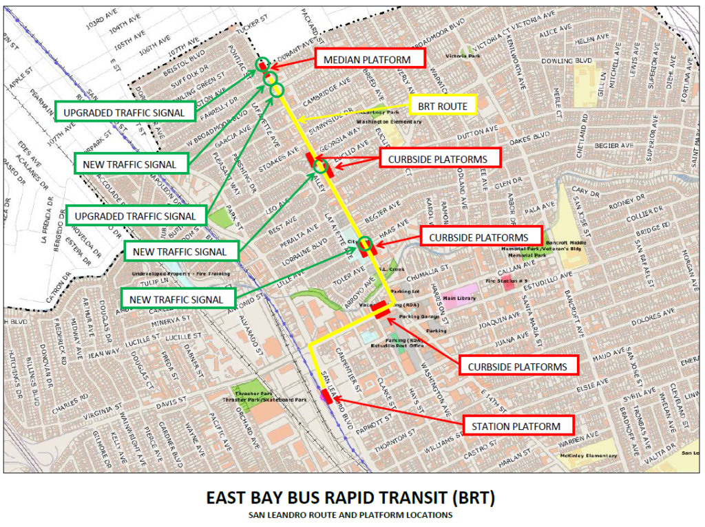 BRT Route Map